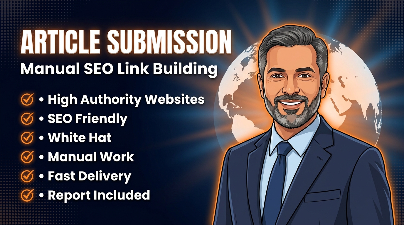 I Will Do 50 Dofollow Article Submission Backlinks from Relevant Sites