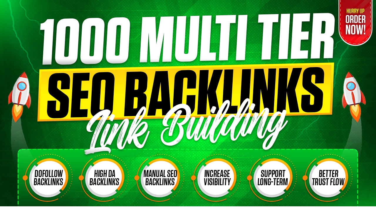 Buy 2 Get 2 Free 1000 White Hat Multi 3rd Tier Backlinks Campaign for Sustainable SEO Performance