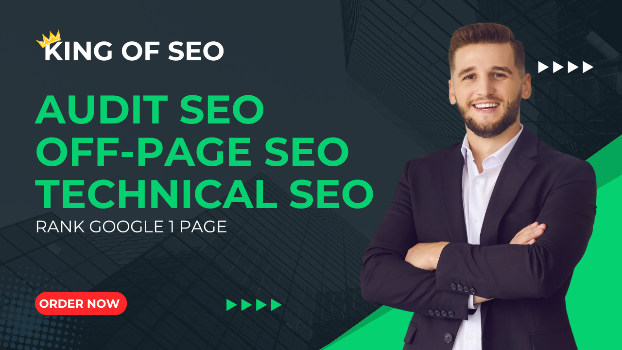I will do SEO Audit and Off-Page/Technical SEO of you...