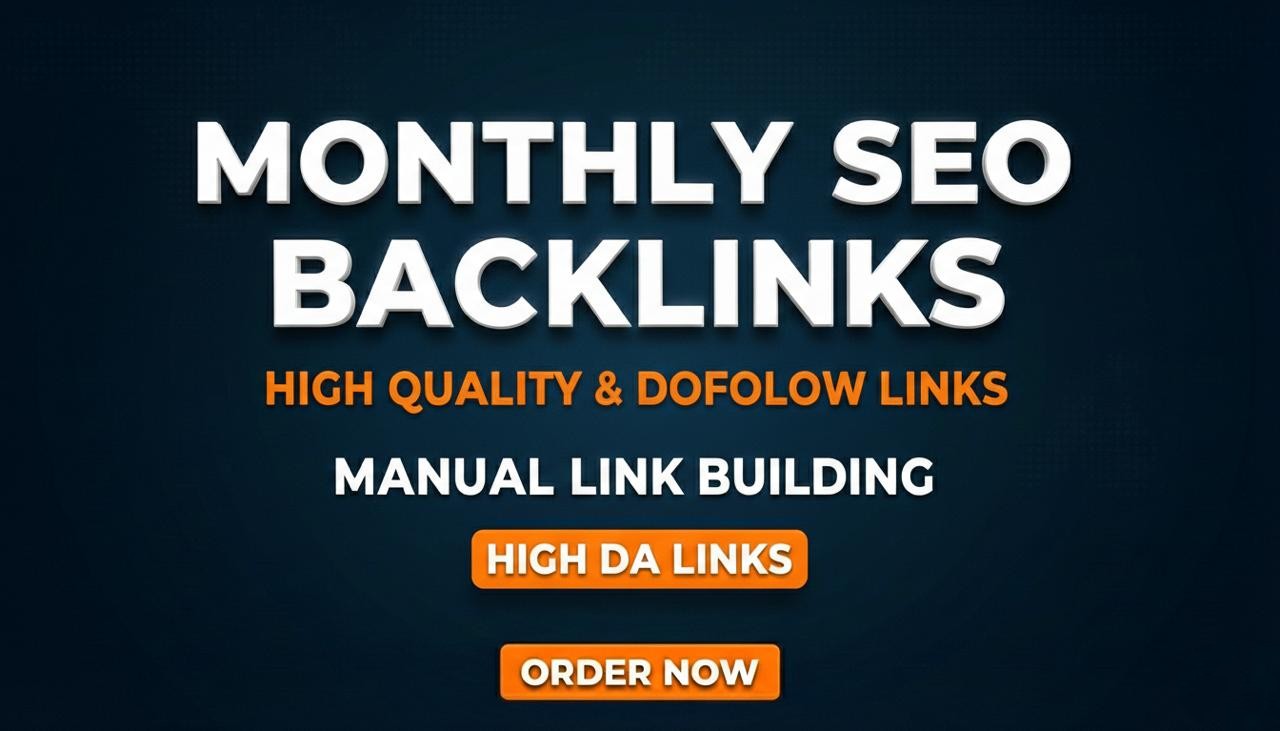 Powerful Monthly Link building First Ranking In Googl...