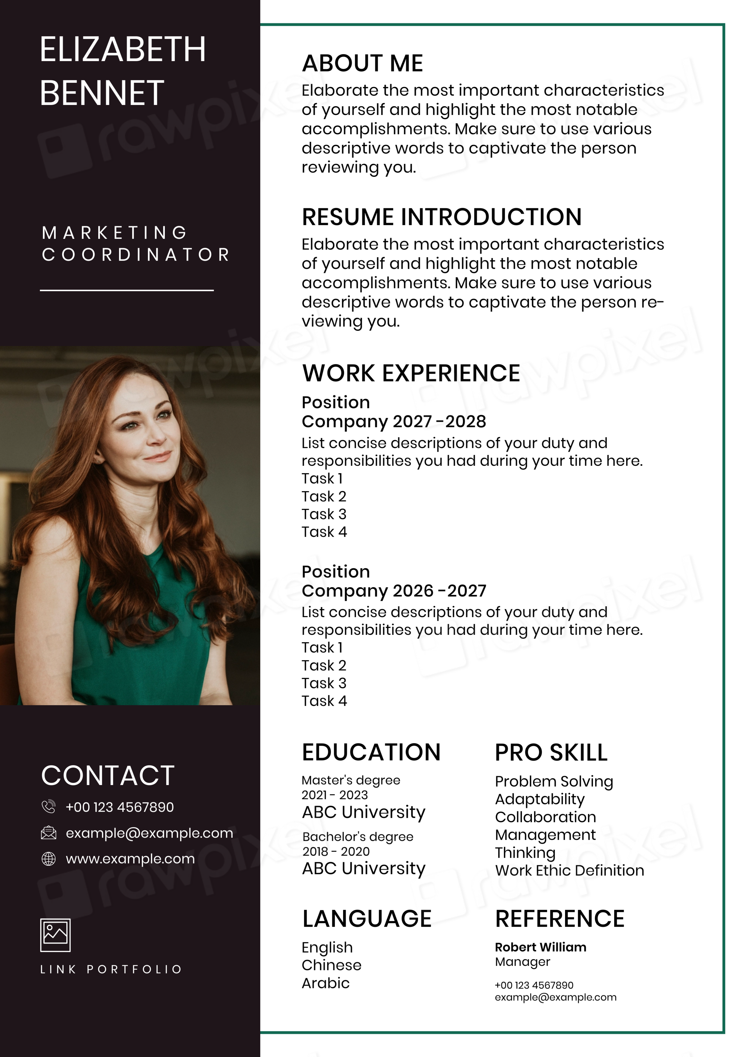 Professional Resume Design - Stand Out Now