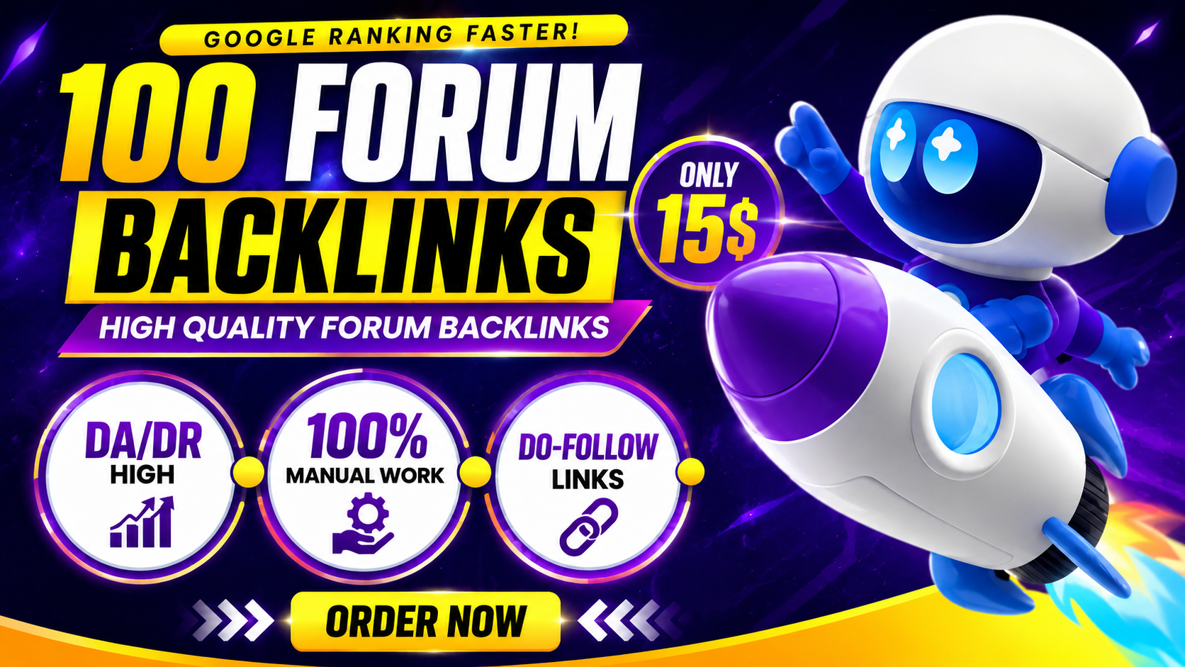 I Will Build 100 Forum Backlinks to Strengthen Your Website SEO