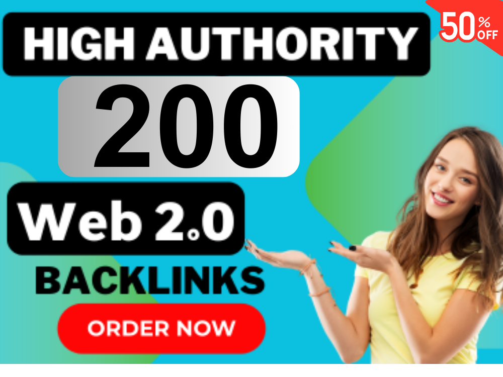 Boost Your Website with High-Quality 200 Web 2.0 Back...