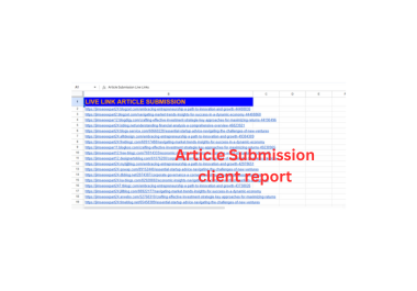 200 High-Quality Article Submission for Boosted Visibility and SEO