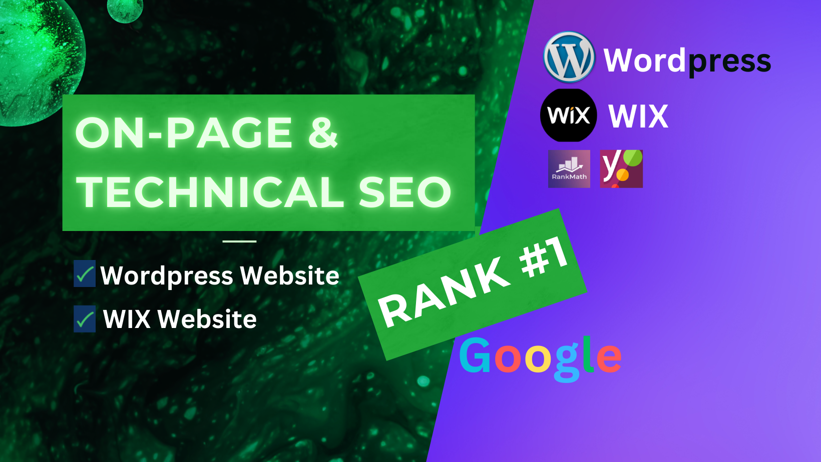 I Will do wordpress & On-Page optimiza & Tech...