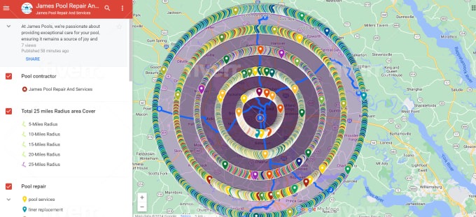 I will do 14,500 google maps citations for gmb ranking local SEO