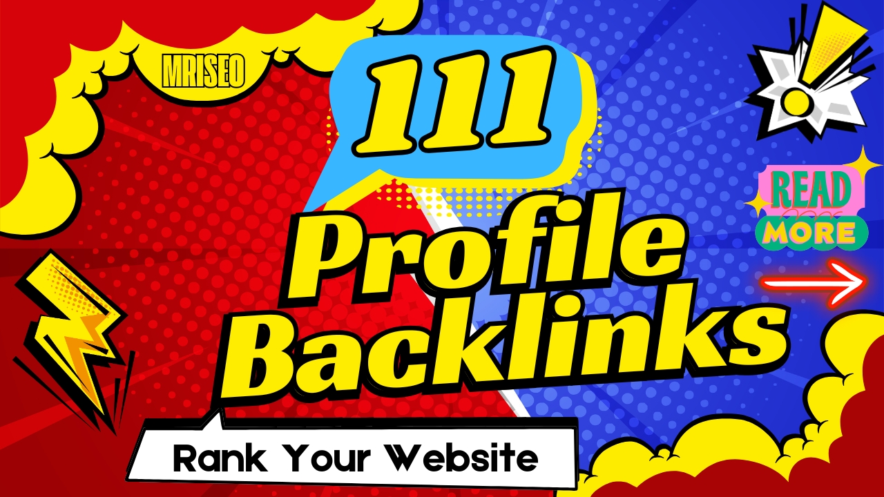 I will build Super Profile Backlinks to Improve Your ...