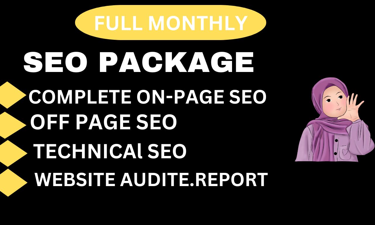 I will provide monthly high authority do follow SEO b...