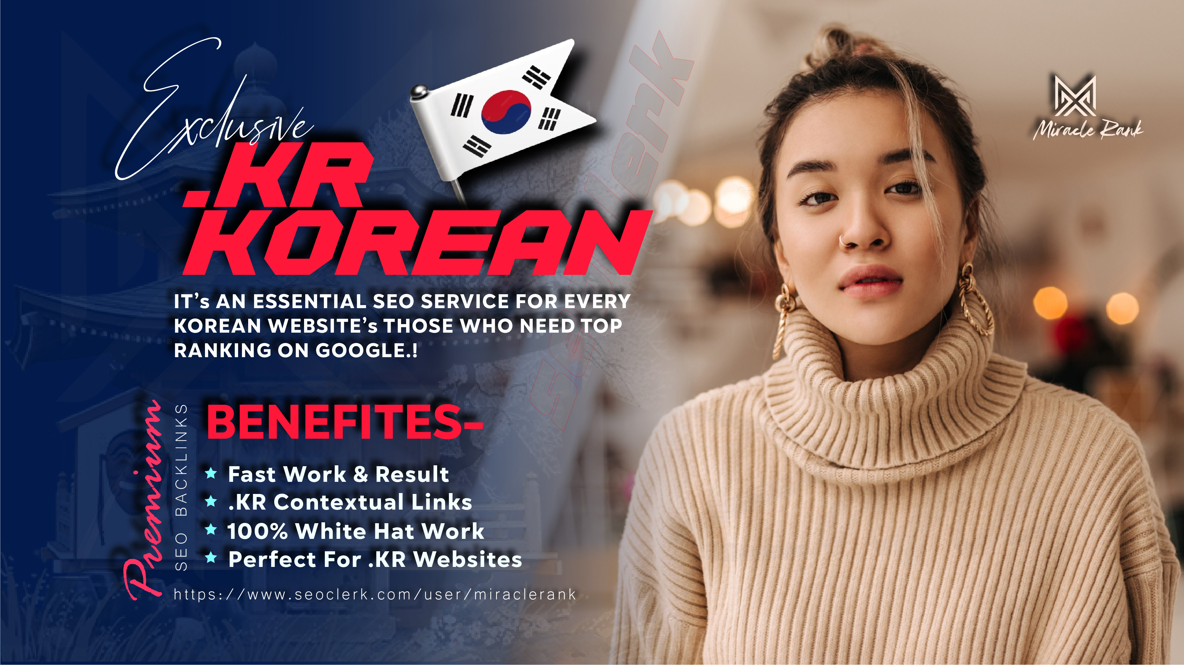 Boost Targeted Korean Traffic with 100 Premium Korea Backlinks and SEO Link Building