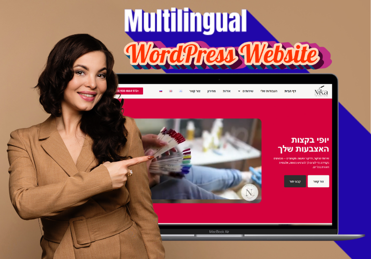 Multilingual WordPress Website, Built from Scratch w...