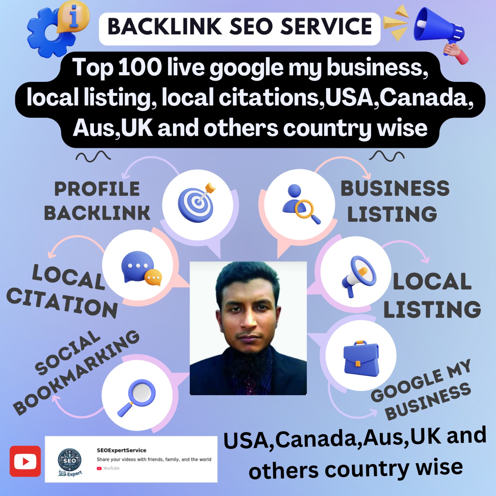 Google My Business, Local Listing, Local Citations,...