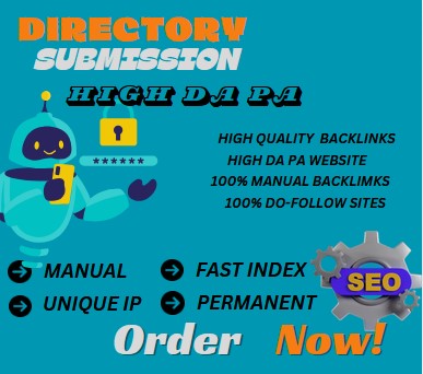 I will manually 120 directory submission do follow ba...