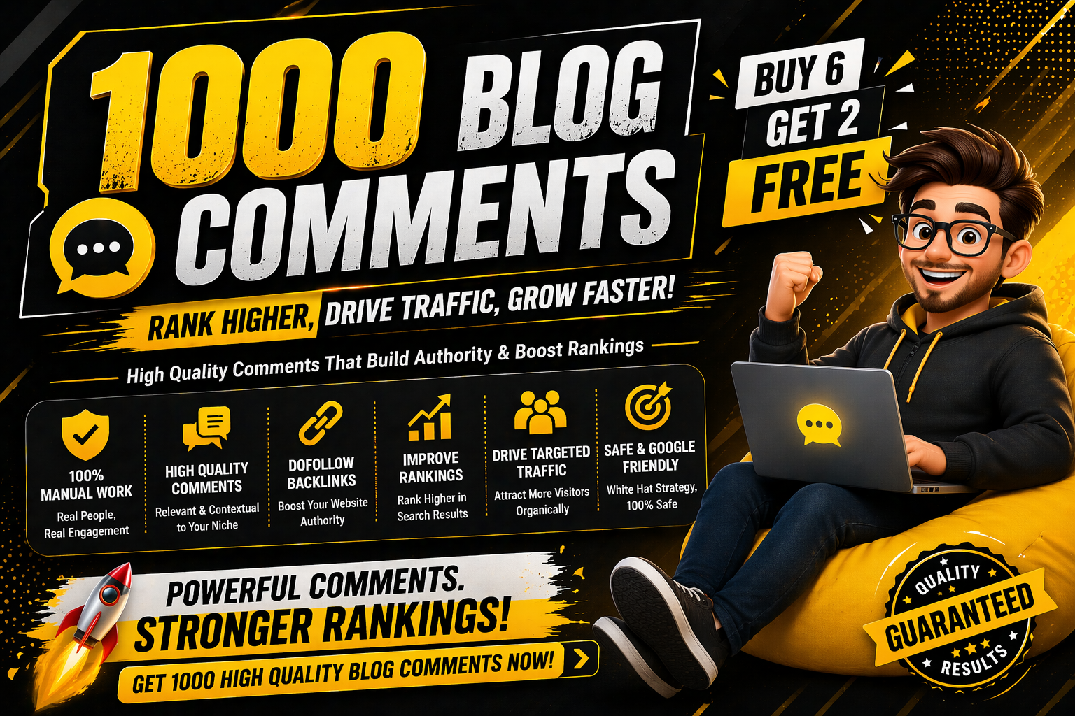 I Will Manually Create 1000 Powerful Dofollow Blog Co...