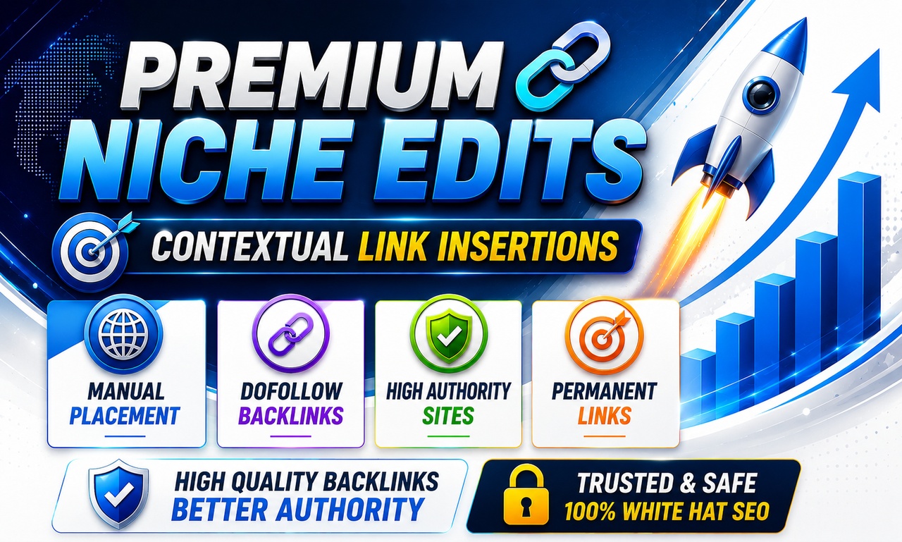 6 Premium Niche Edits Link Insertions for Better Goog...