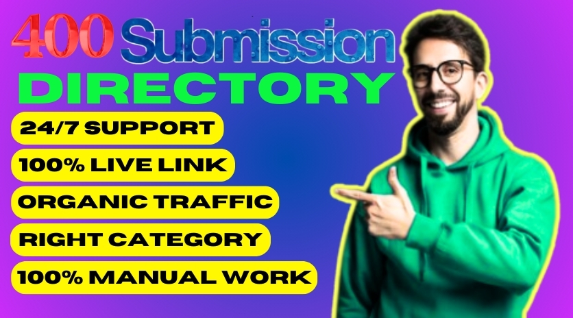 Professional Directory Submission Service for 100 High-Quality backlink to Improved website ranking