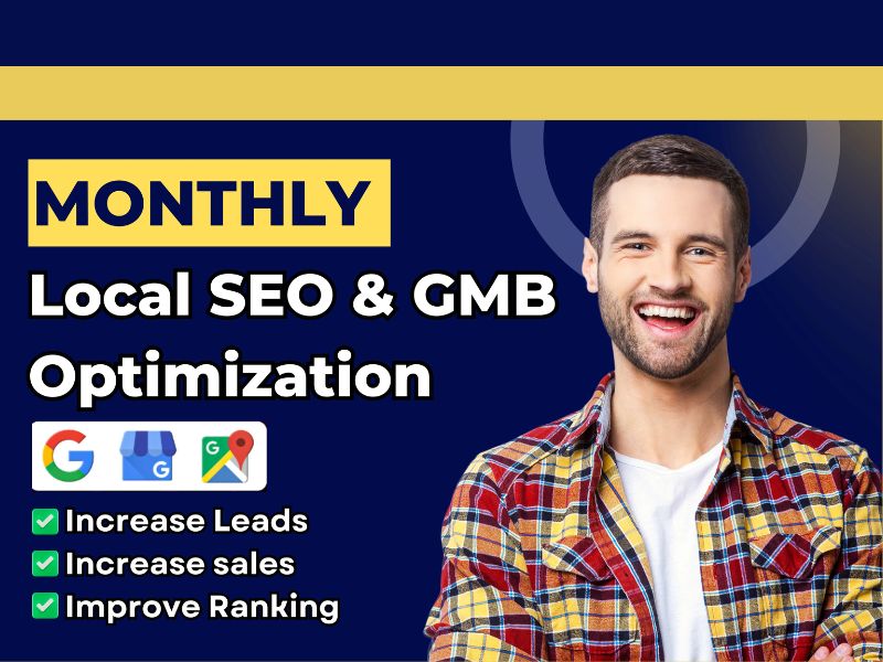 I will provide monthly local SEO service for GMB rank...