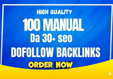 I will make 100 manual backlinks to improve Google ranking