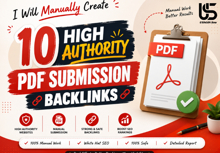 Create 10 High-Quality PDF Submission Backlinks for S...