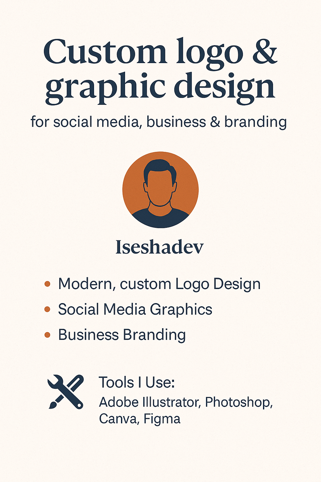 Custom logo & graphic design for social media, b...