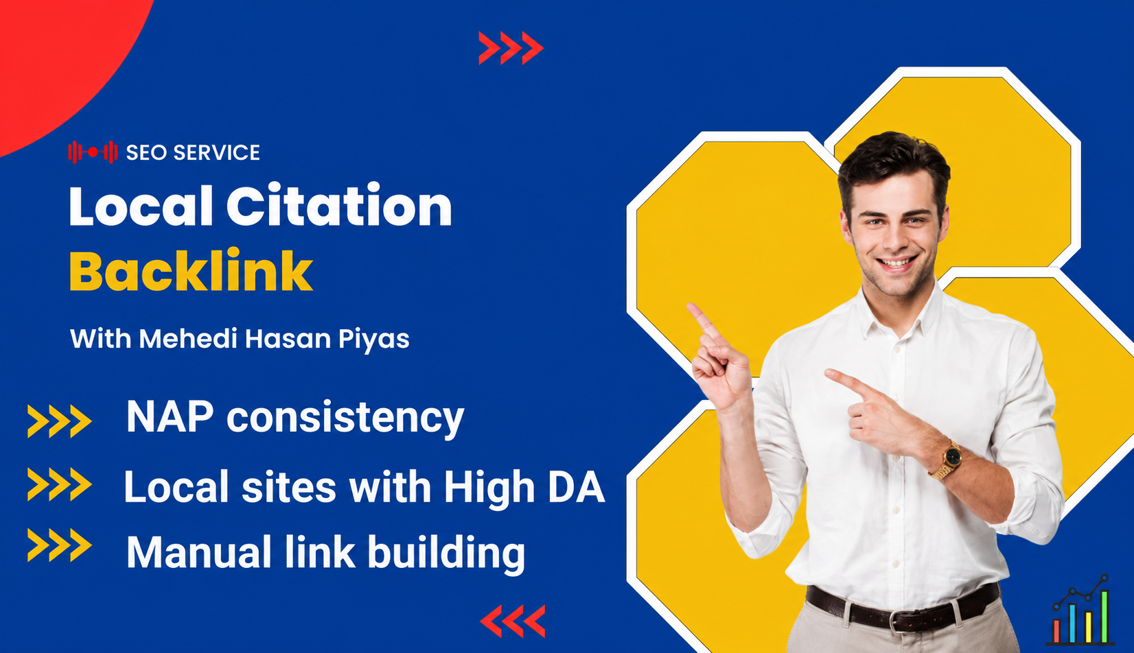 High Authority 100 Local Citation Backlinks to improv...