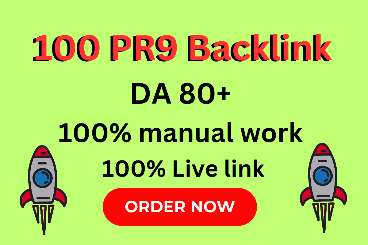 I will create 100+ Profile Creation & PR9 Backlin...