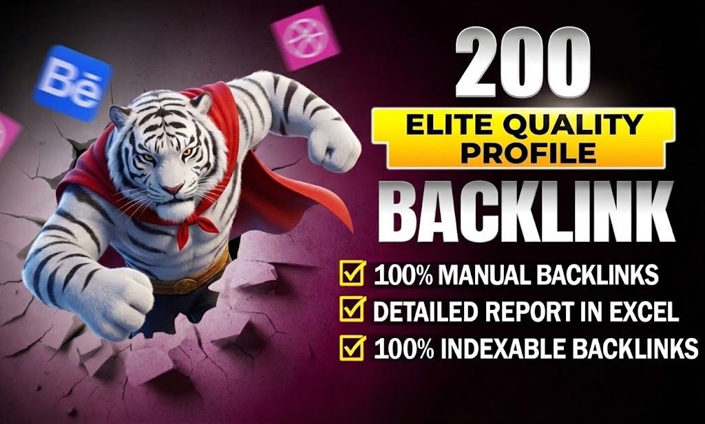 I will do 201 high quality profile backlinks