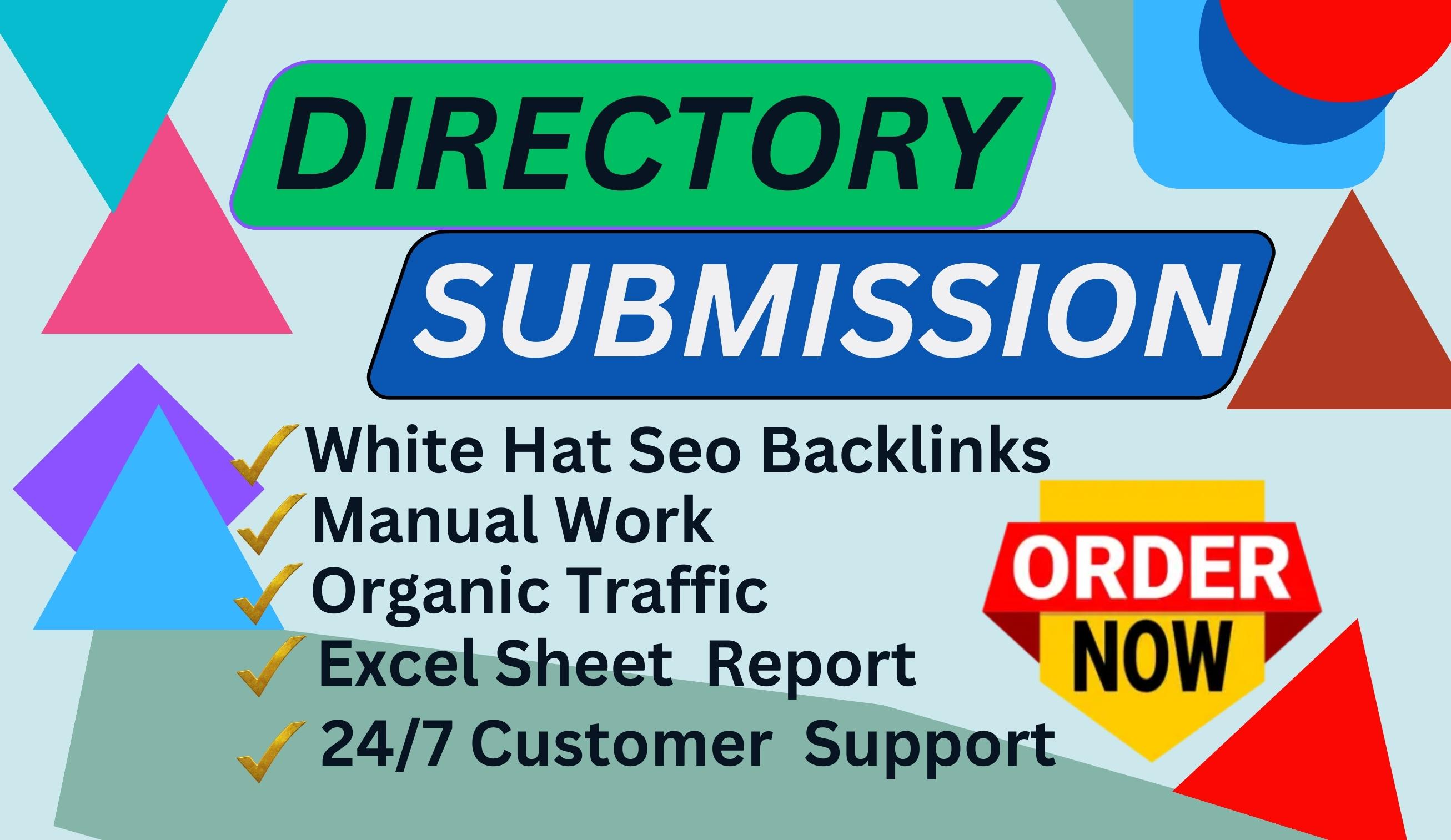 We will do 240 Manual Directory Submissions for SEO Link Building
