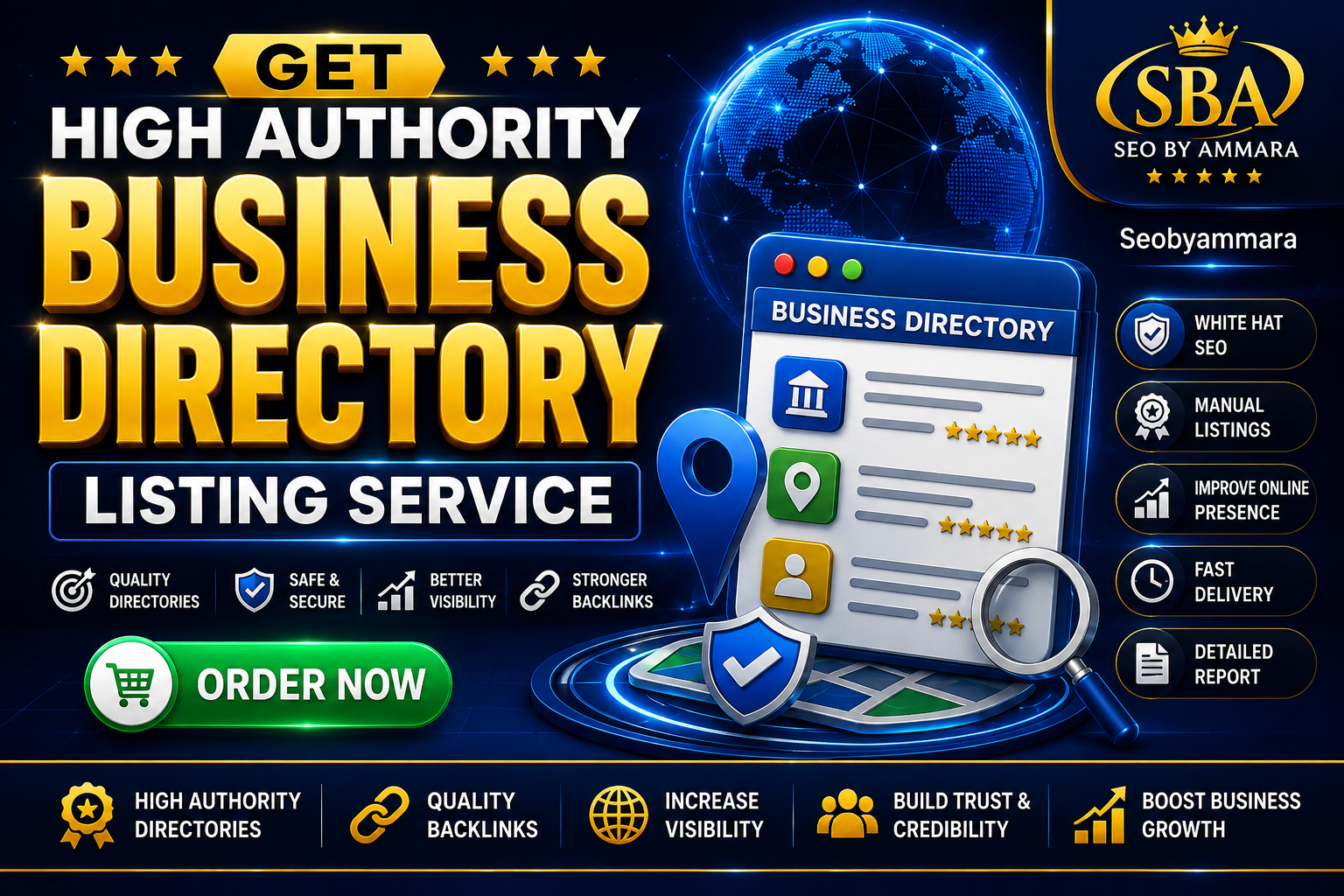 Get High Authority Business Directory Listing Service
