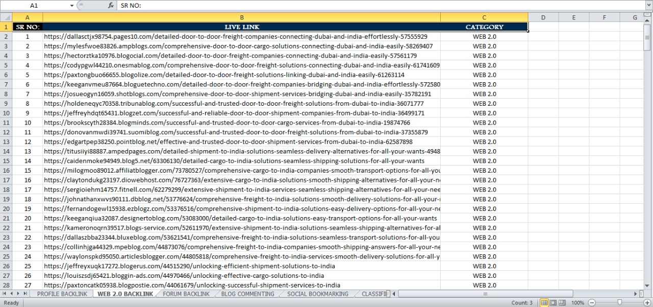 High-Quality Web 2.0 Backlinks Service | Boost Your SEO Rankings