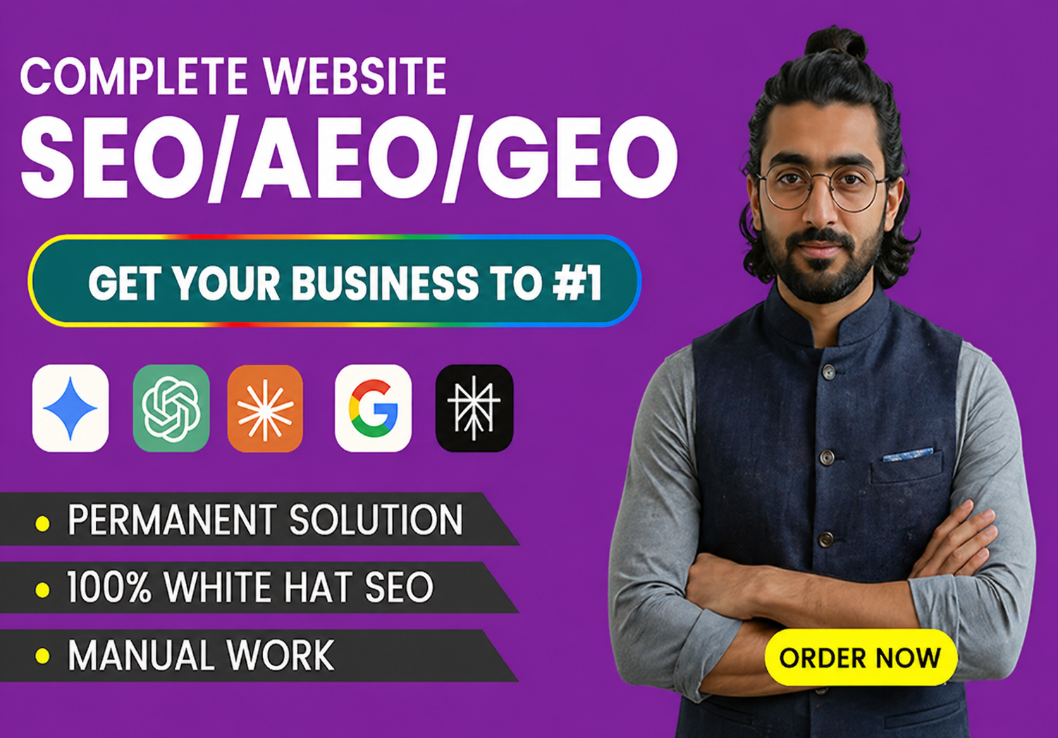 I will do monthly AI SEO GEO AEO backlinks for google...