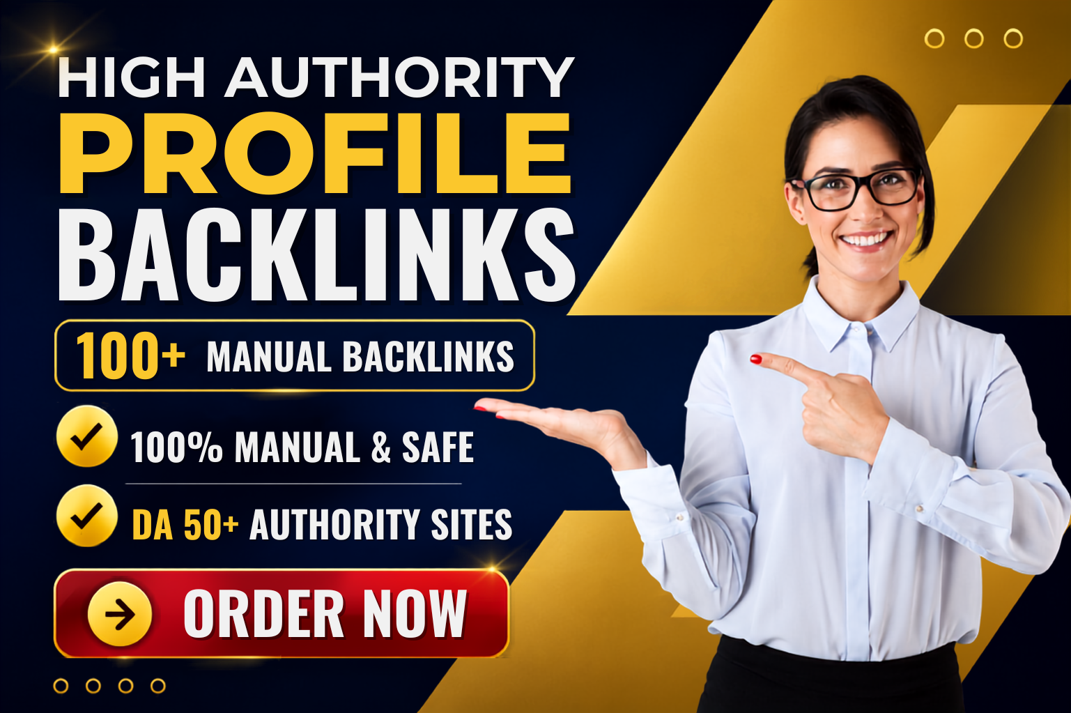 I Will do 100+ High-Quality Profile SEO Backlinks to Skyrocket Websites On Google
