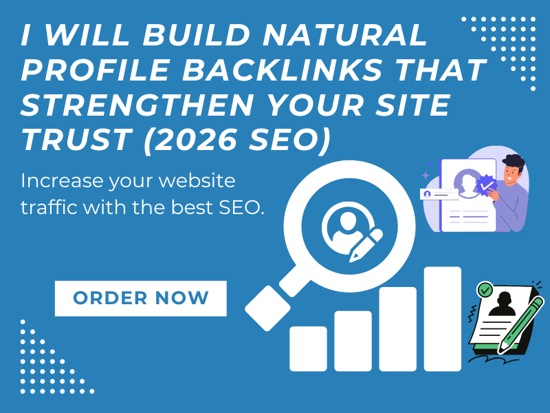 I will build 100 high-authority profile backlinks to ...