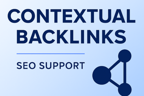 Contextual backlinks for SEO support