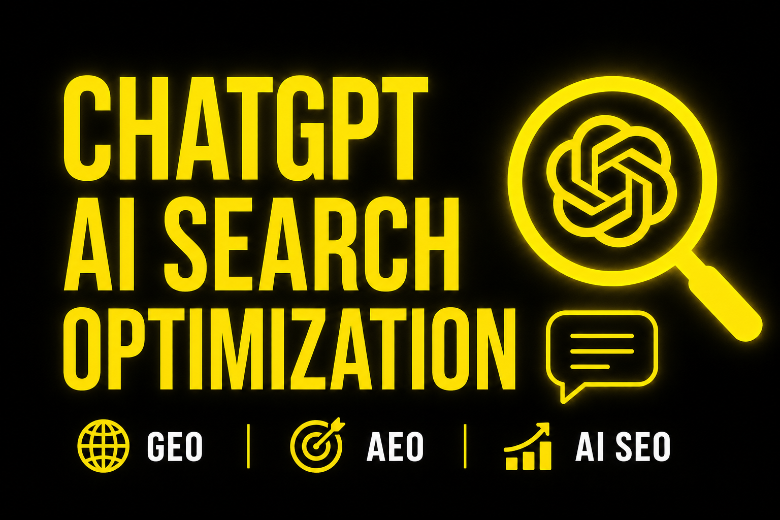 I will optimize your website for AI search and ChatGP...