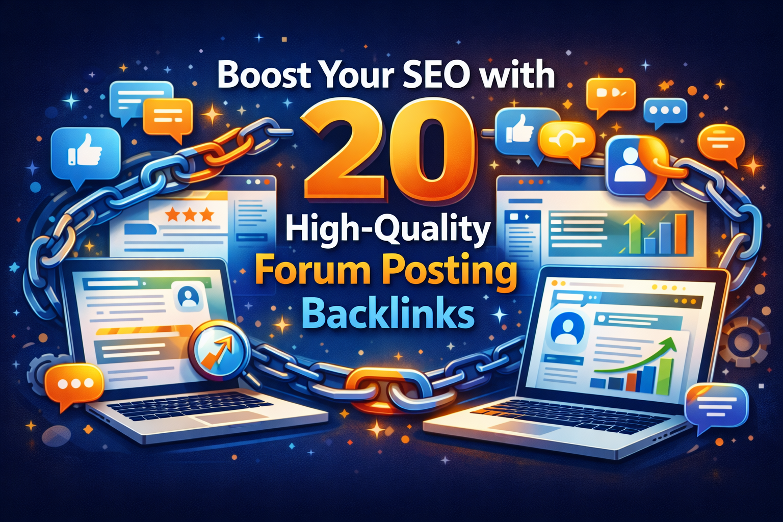 Boost Your SEO with 20 High-Quality Forum Posting Bac...
