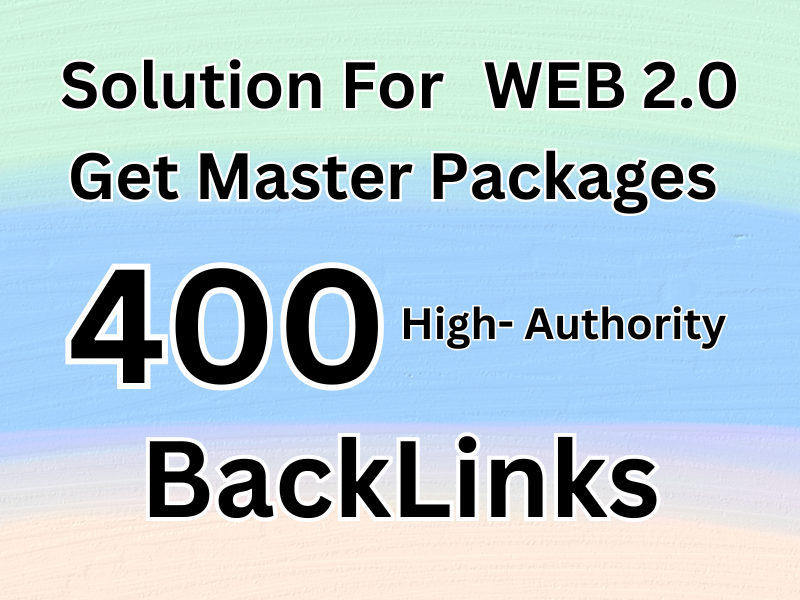 Get Master Package For WEB 2.0 SEO & Boost Your W...