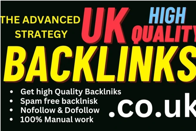 50 Backlinks from UK, USA Do follow permanent links, rank google
