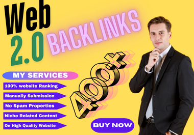 400+ High-Quality WEB 2.0 Backlinks - Boost Your SEO ...