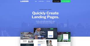 I will design landing page templates for any niche