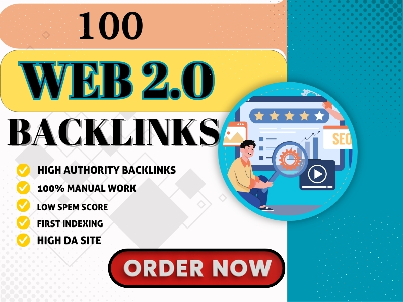 I will build high quality web 2.0 backlinks to high a...