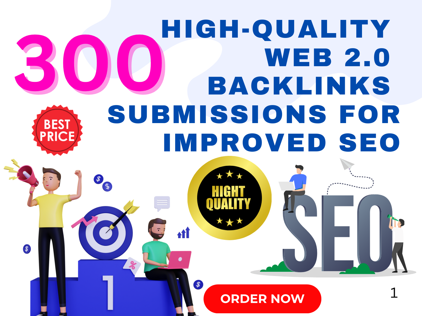 300 High-Quality Web 2.0 Backlinks Submissions for Im...