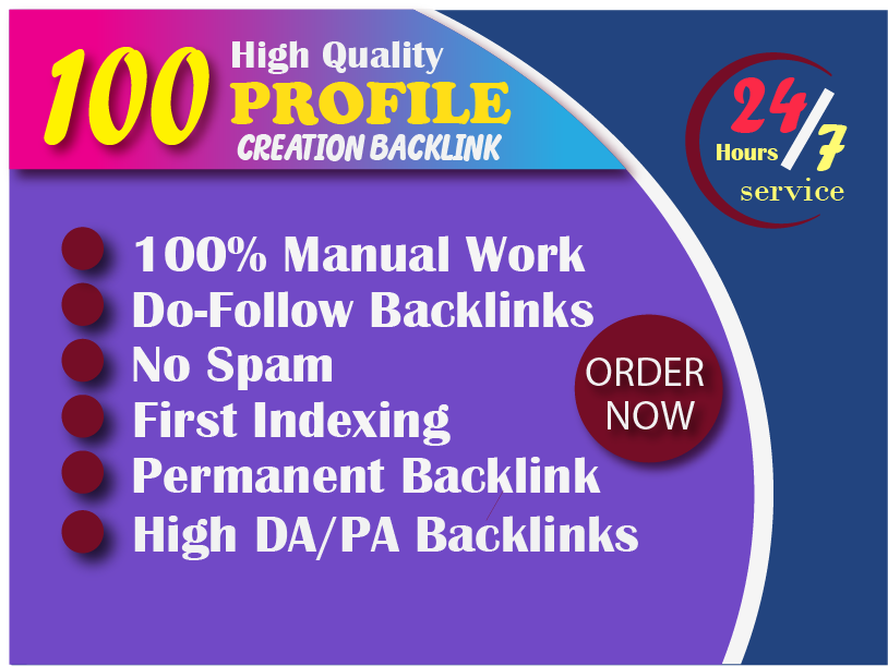 Increase SEO Ranking with 100 High-Authority Profile ...