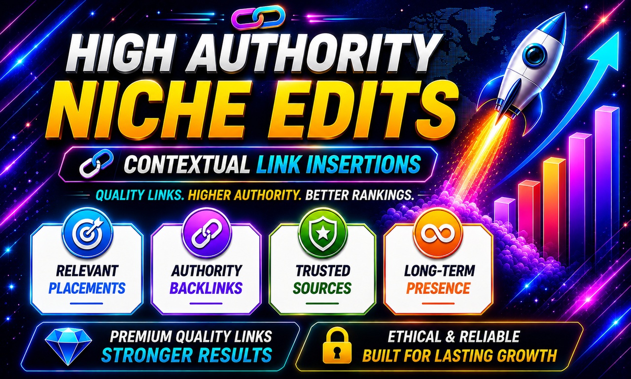 I Will Publish 5 Premium Niche Edits Links on Trusted...