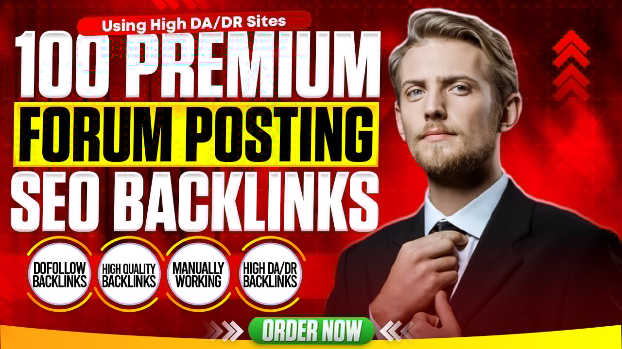 High authority Manual Forum Posts for SEO growth 