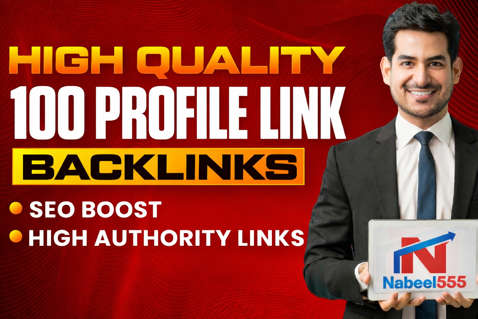 100 High Authority Profile backlinks for SEO Boost, All niche Accepted, SEO Link building