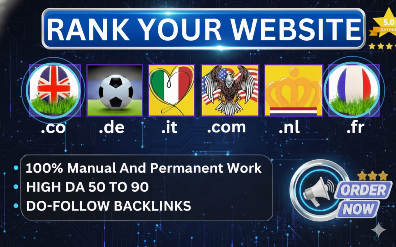 I will do 50 de usa uk french italy nl dofollow da90 forum link building homepage seo backlinks 