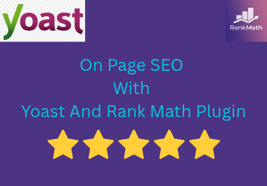 I will do complete On Page SEO with Yoast SEO and Ran...