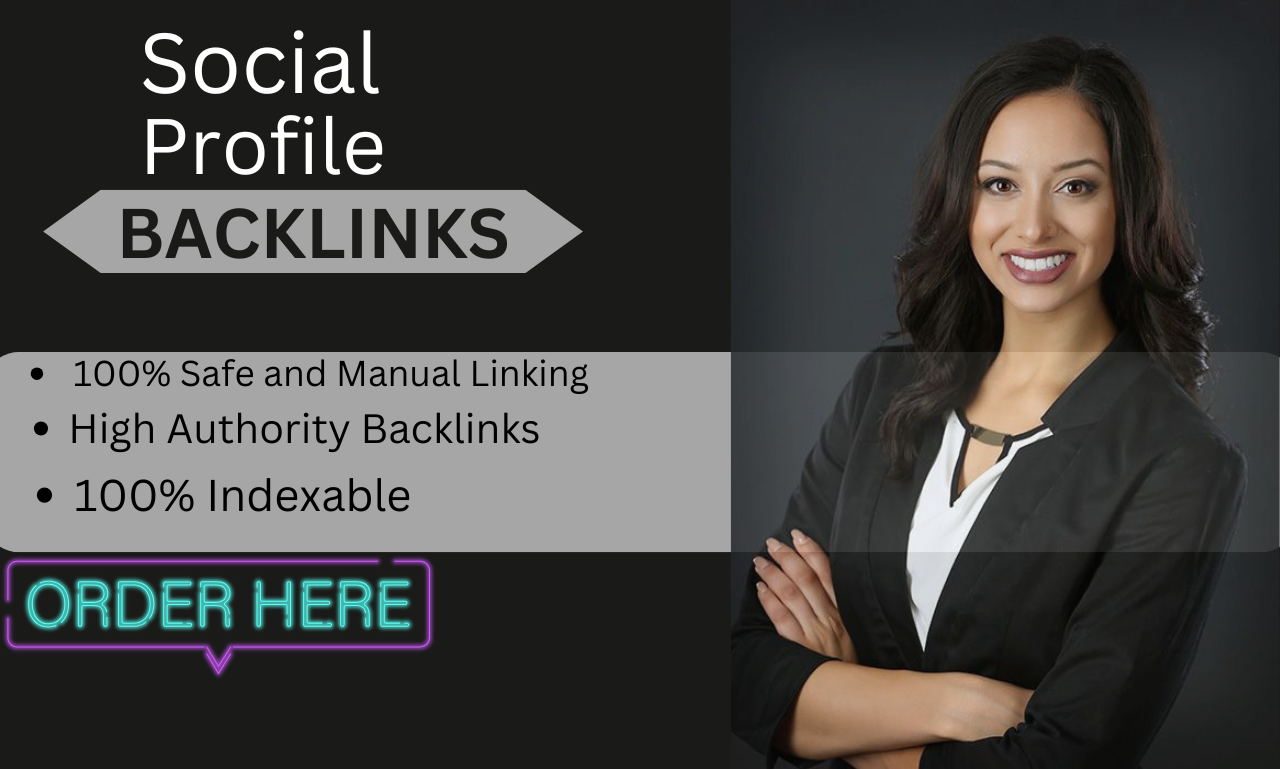 160 High Quality Profile Creation Backlinks On DA 50 ...