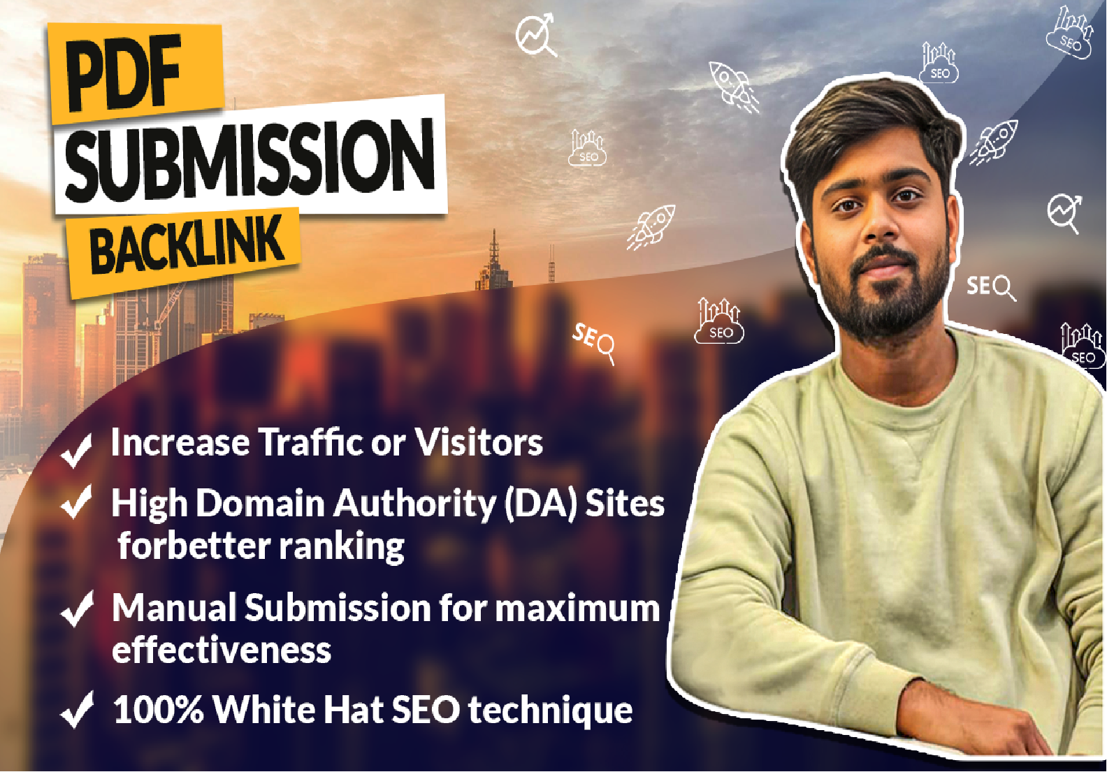 I Will Create 100+ PDF Submission Backlinks, High-Quality and SEO-friendly