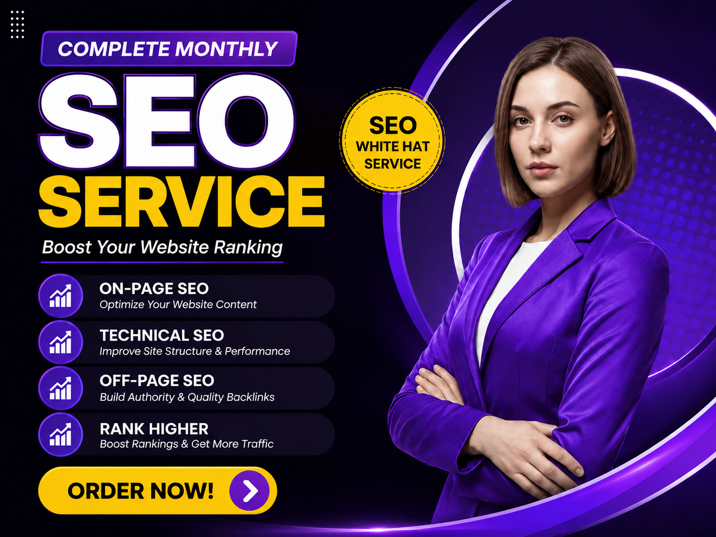 I will provide monthly SEO service for google top ran...